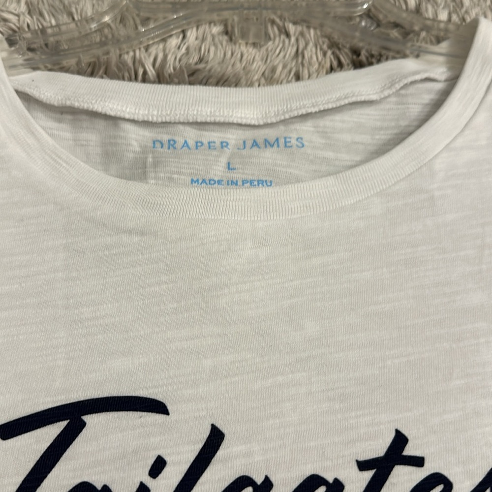 Draper James white football fan T Shirt - Picture 3 of 4